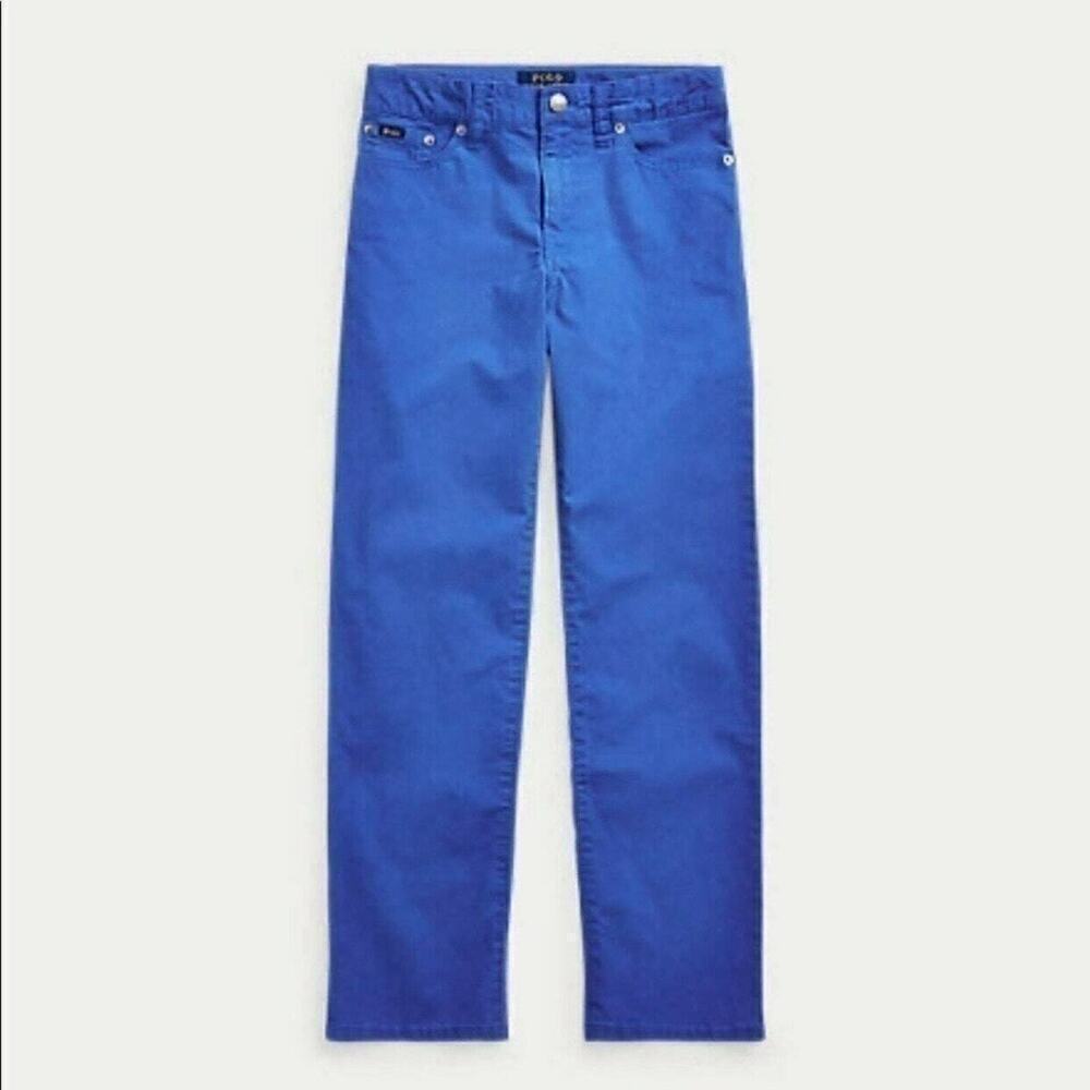 Polo Ralph Lauren Boys Varick Slim Stretch Pant Size 12 NEW